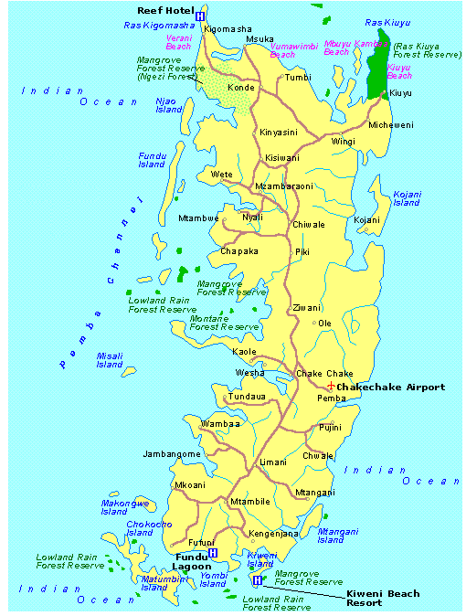奔巴岛(Pemba Island)